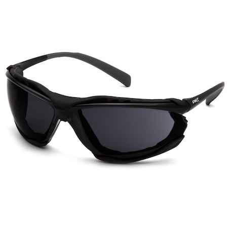 Pyramex Proximity, Safety Glasses, Anti-Fog & Anti-Scratch, Gray Lens, Black Frame SB9323STM